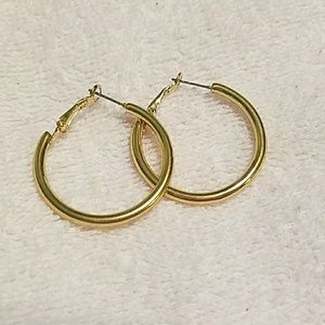 Retro Hoop Earrings